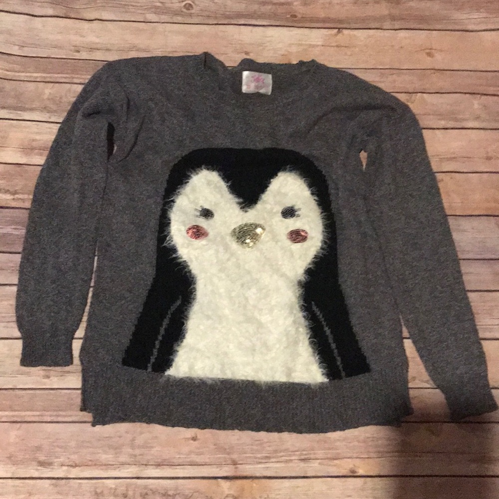 Justice Penguin Sweater